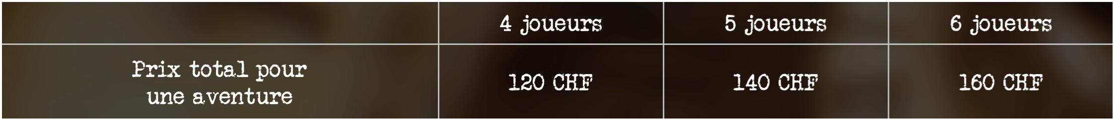 Tarif enfant2 Tarif enfant2